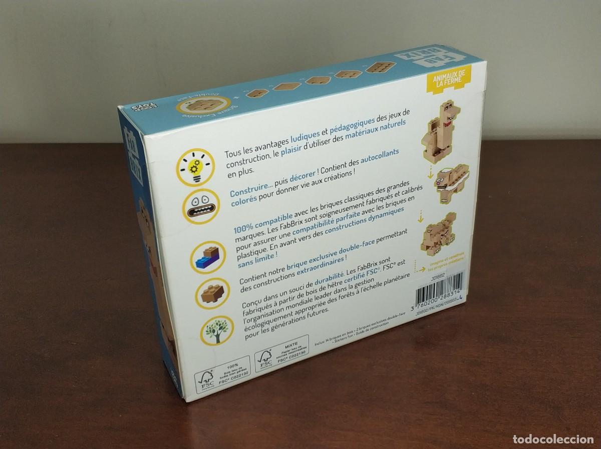 Juegos educativos: FabBrix Ref. Animales de la Granja Juego de construcci&oacute;n en madera - Foto 2