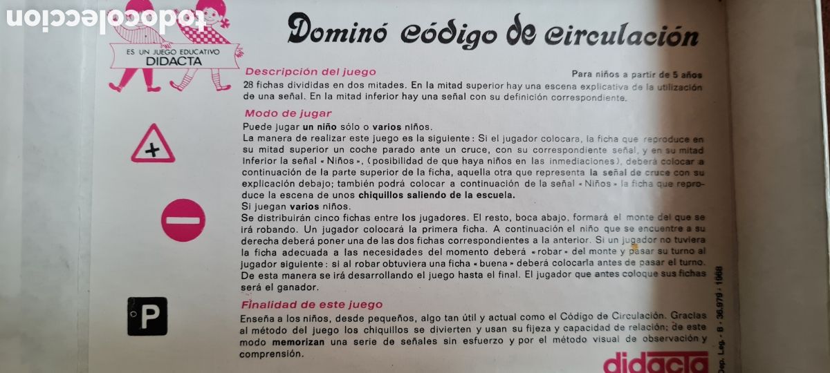 Juegos educativos: Domin&oacute; c&oacute;digo de circulaci&oacute;n - Foto 3