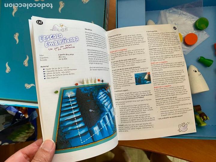 Juegos educativos: LA ESCALERA ENCANTADA (DEVIR) COMPLETO (J-9) - Foto 4