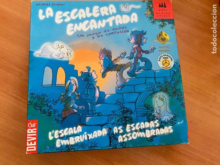 Juegos educativos: LA ESCALERA ENCANTADA (DEVIR) COMPLETO (J-9) - Foto 1