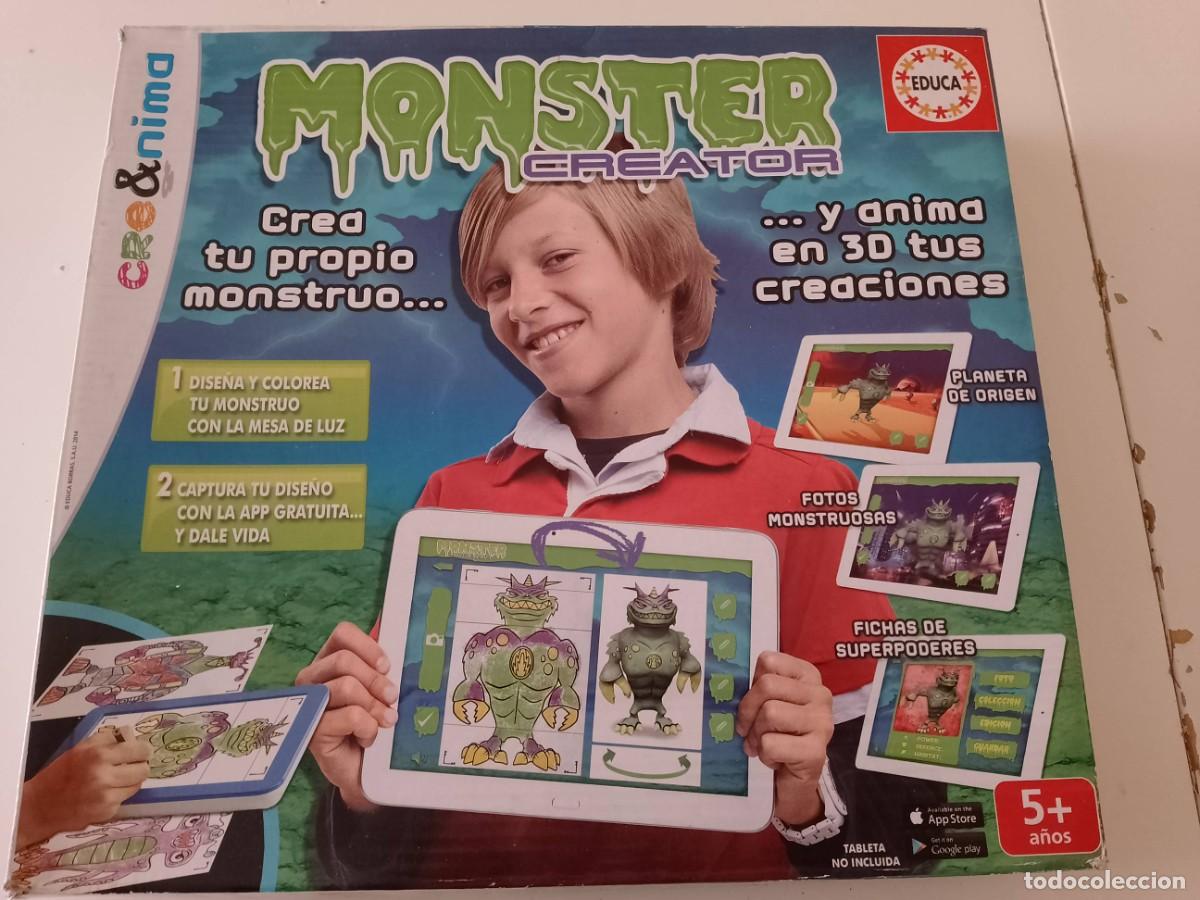 Juegos educativos: Monsters Creator, Juego Creativo de Educa - Foto 1