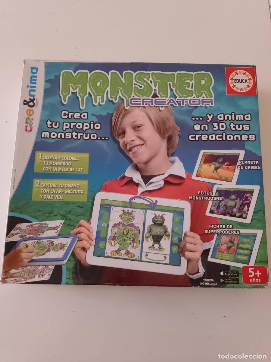 Juegos educativos: Monsters Creator, Juego Creativo de Educa - Foto 2