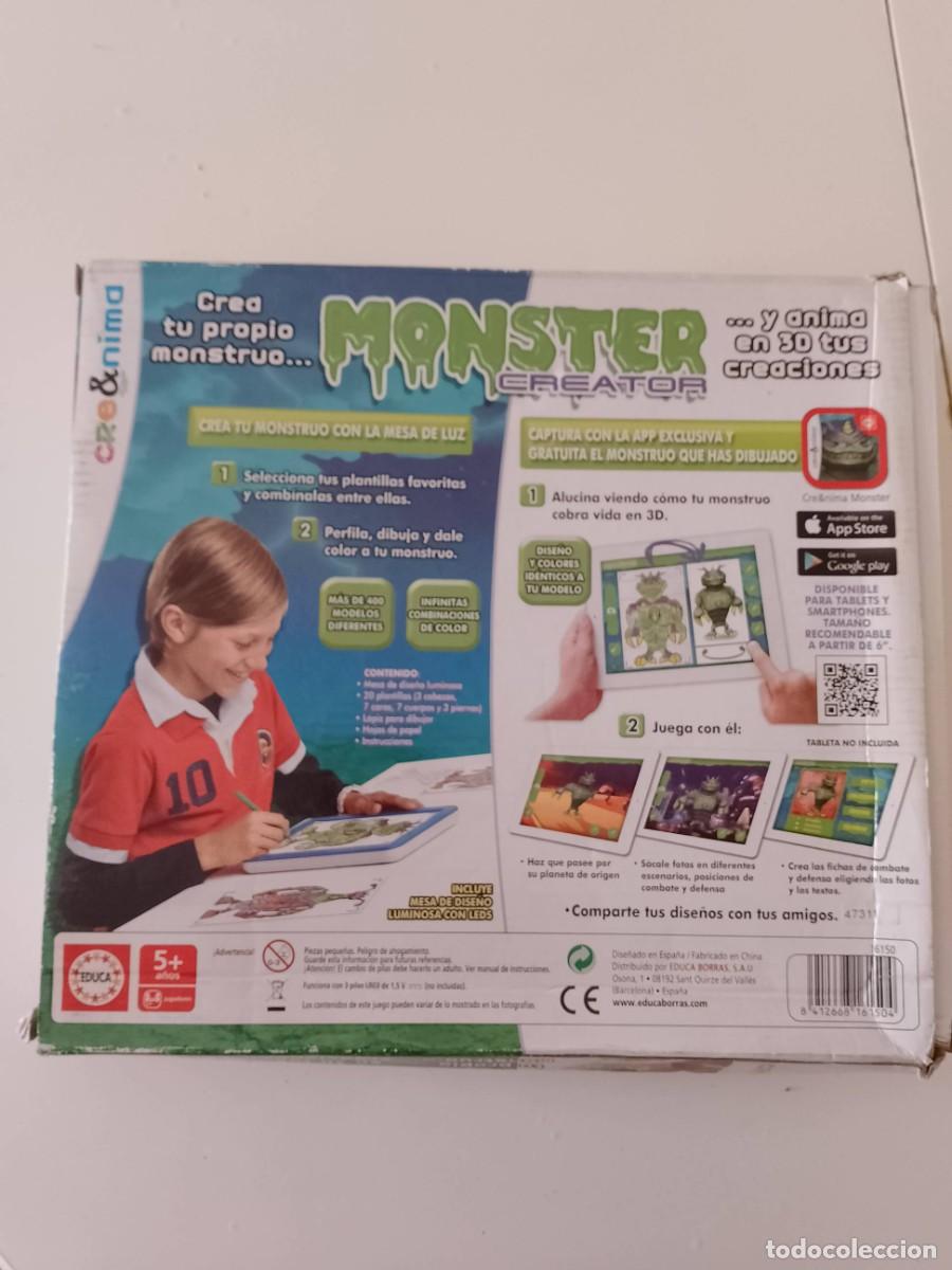 Juegos educativos: Monsters Creator, Juego Creativo de Educa - Foto 4