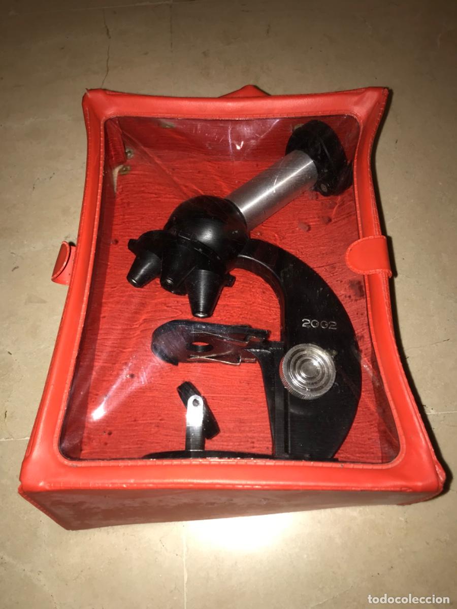 Juegos educativos: ANTIGUO MICROSCOPIO 2002-DE 60 A 400 AUMENTOS - Foto 1