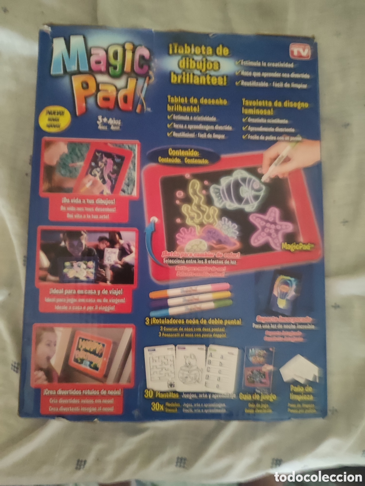 Juegos educativos: Pizarra color y luz borrable - Foto 2