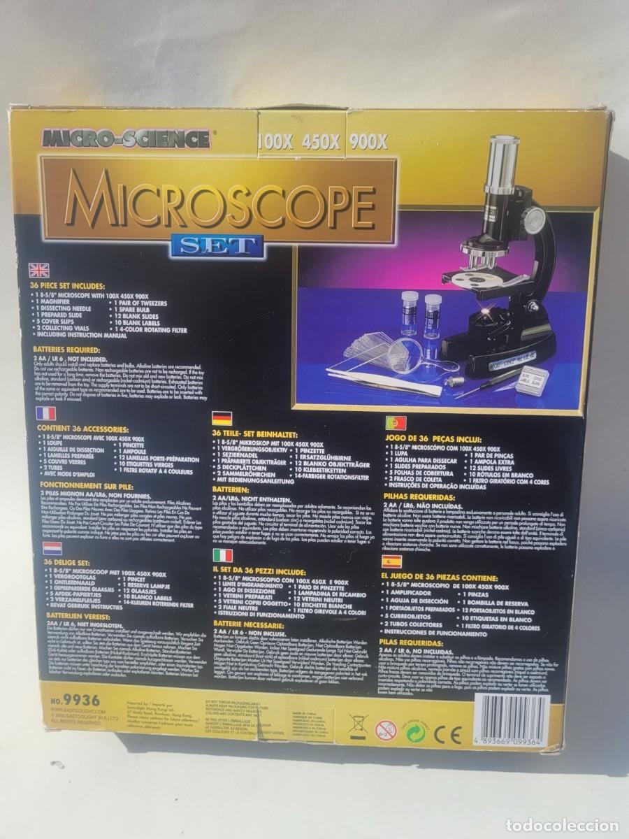 Juegos educativos: Microscopio, Micro-Ciencia, con led - Foto 6