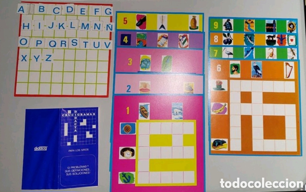 Juegos educativos: Crucigramas Didacta ref.1321 a&ntilde;os 80 - Foto 2