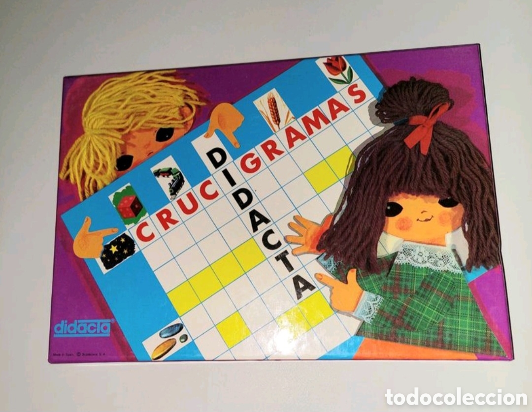 Juegos educativos: Crucigramas Didacta ref.1321 a&ntilde;os 80 - Foto 4