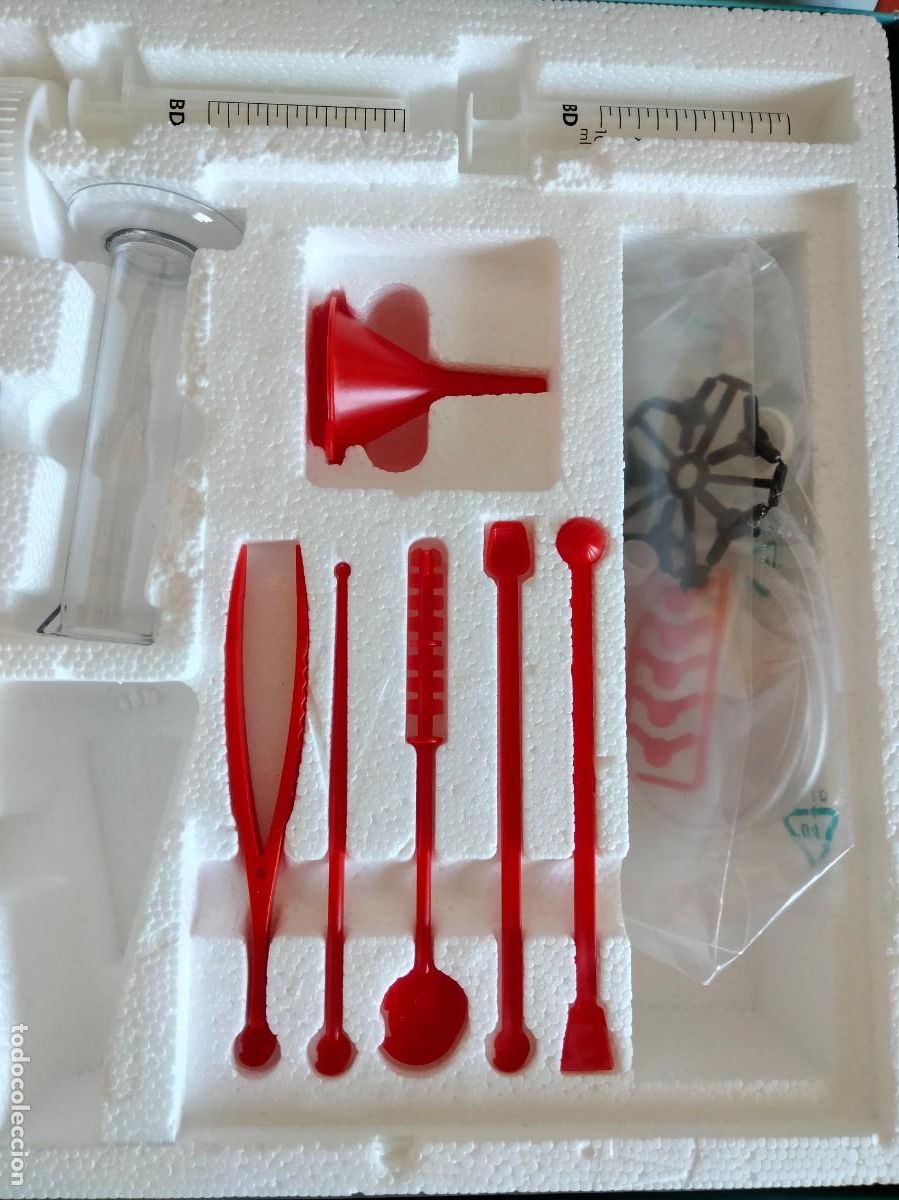 Juegos educativos: CAJA DE LABORATORIO DE QU&Iacute;MICA CLEMENTONI - Foto 4