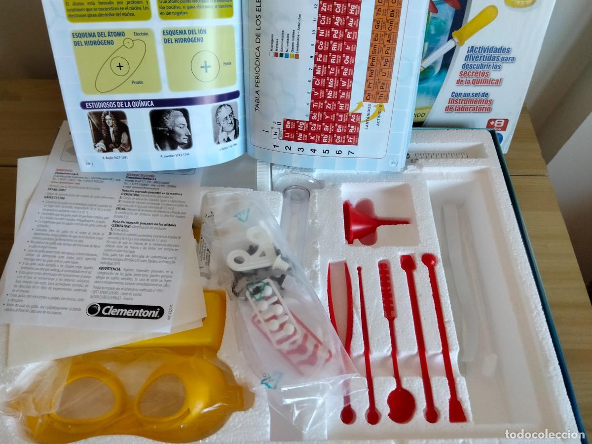 Juegos educativos: CAJA DE LABORATORIO DE QU&Iacute;MICA CLEMENTONI - Foto 5