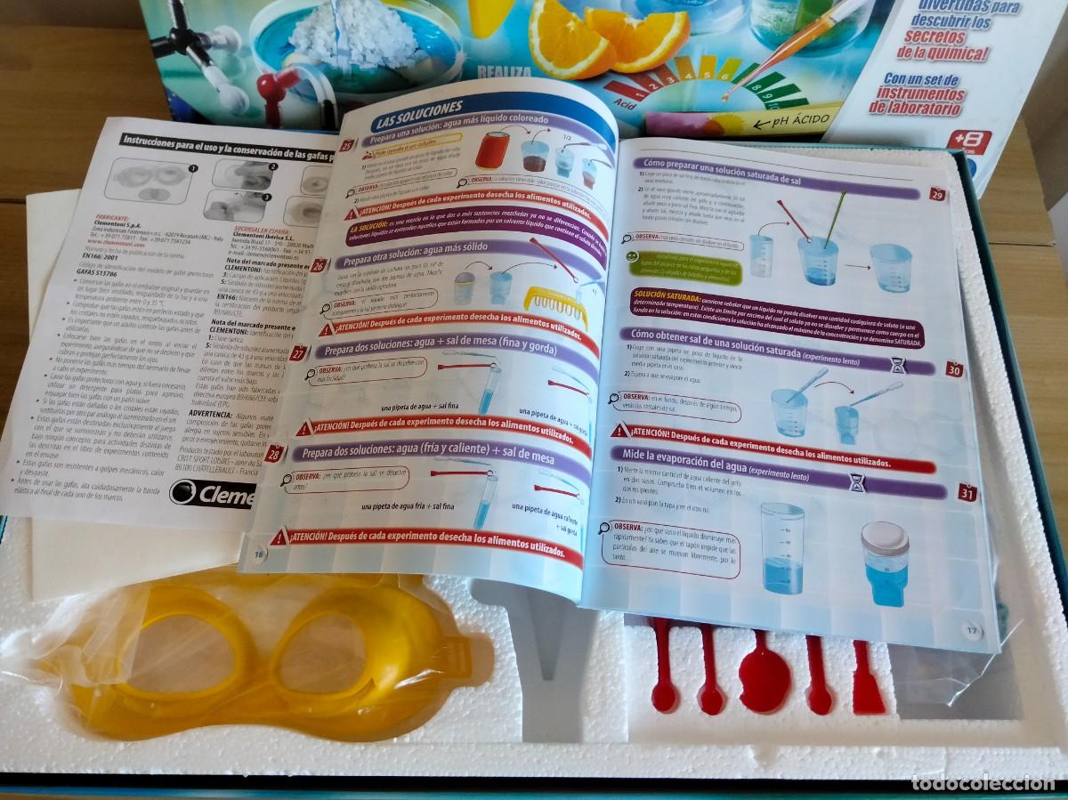 Juegos educativos: CAJA DE LABORATORIO DE QU&Iacute;MICA CLEMENTONI - Foto 7