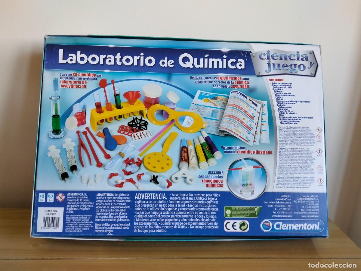 Juegos educativos: CAJA DE LABORATORIO DE QU&Iacute;MICA CLEMENTONI - Foto 8
