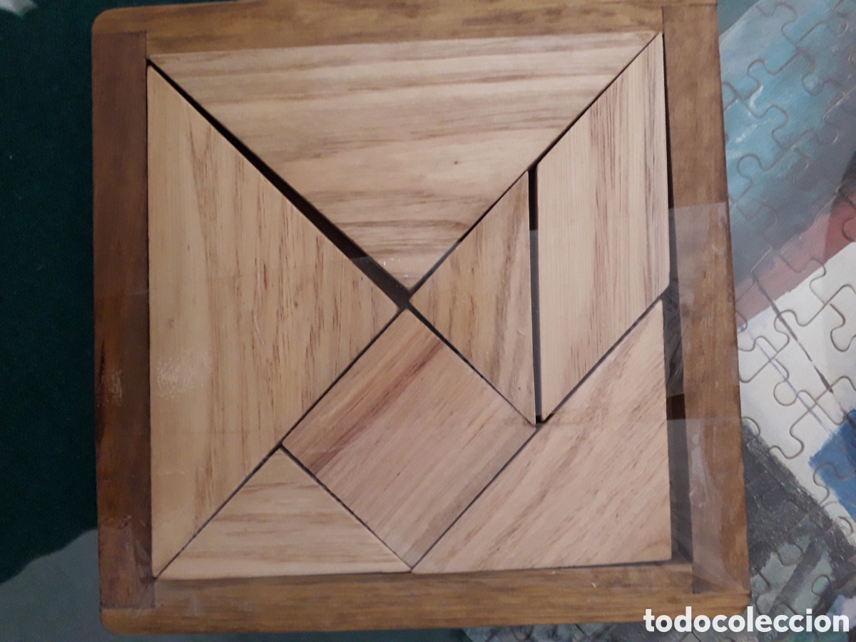Juegos educativos: Juego tangram en madera - Foto 1