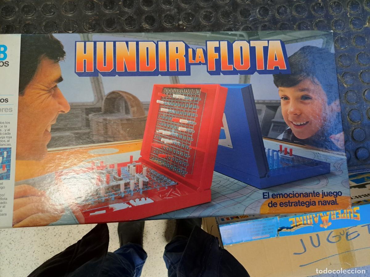 antiguo juego hundir la flota en su caja - Compra venta en todocoleccion