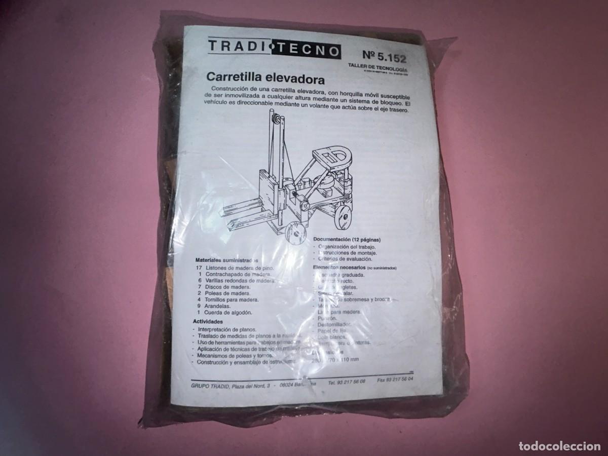 Juegos educativos: CARRETILLA ELEVADORA DE MADERA N&ordm; 5152 DE TRADI TECNO - Foto 1