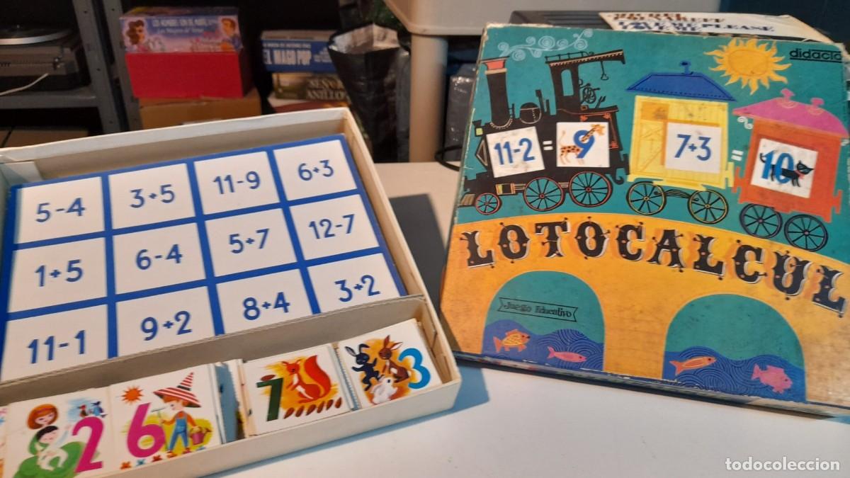 Juegos educativos: LOTOCALCUL ( JUEGO DE MESA DE DIDACTA - Foto 2