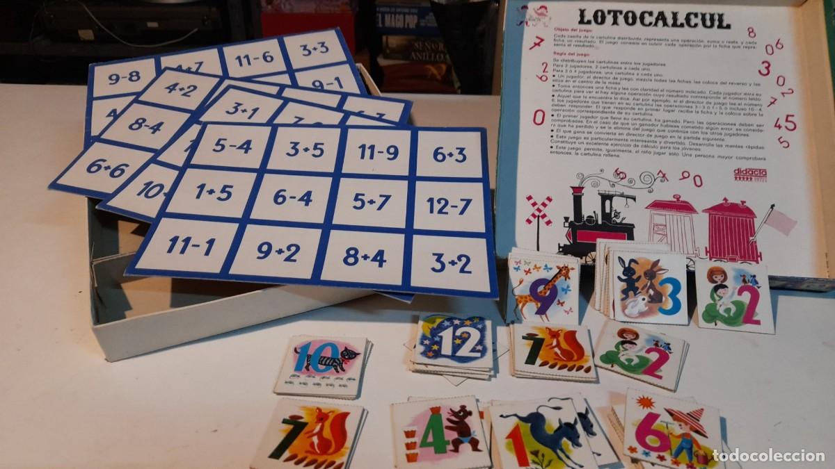 Juegos educativos: LOTOCALCUL ( JUEGO DE MESA DE DIDACTA - Foto 3