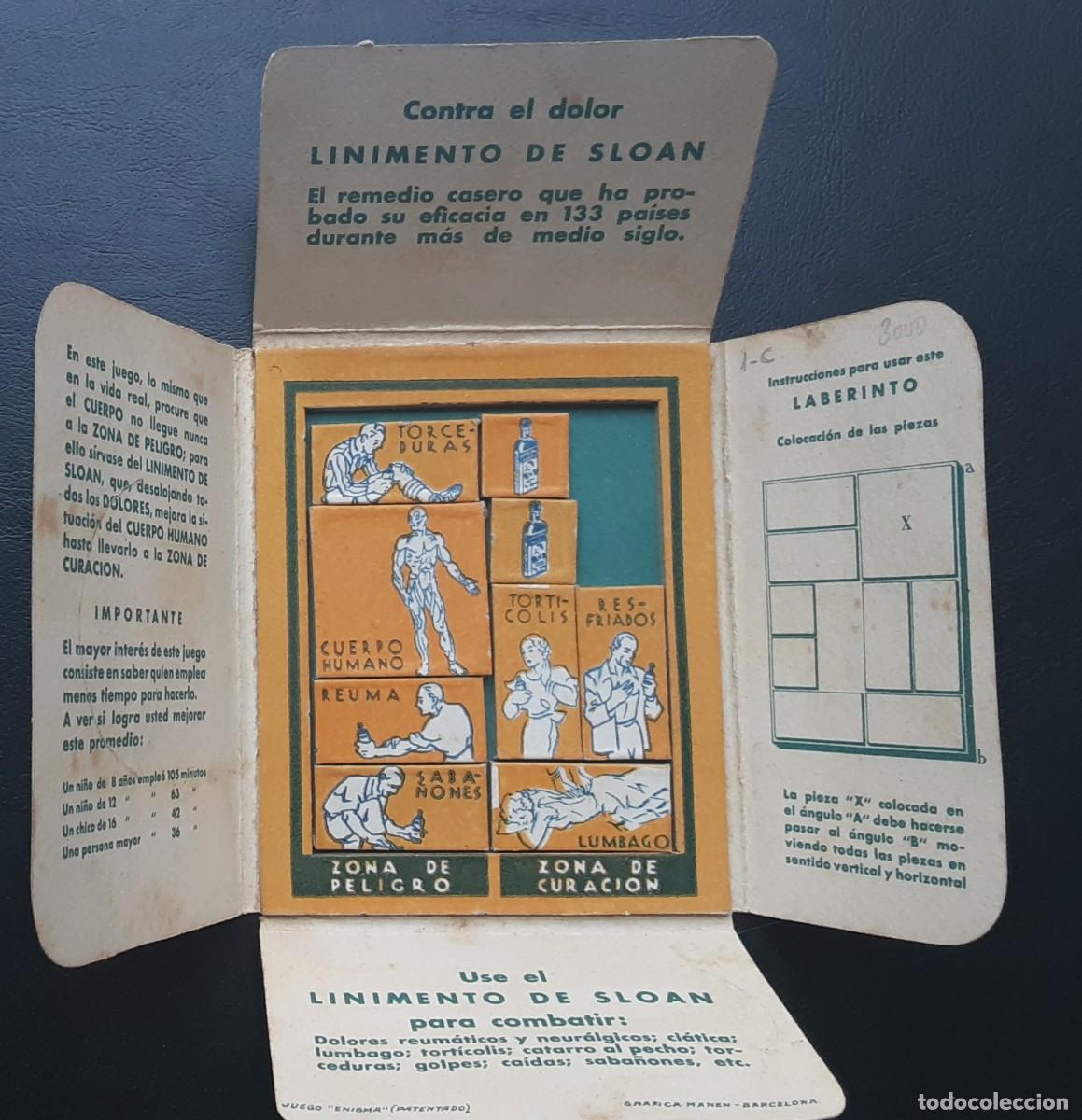 Juegos educativos: Laberinto linimento Sloan en excelente estado - Foto 2