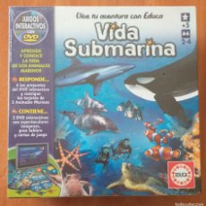 Juegos educativos: VIDA SUBMARINA EDUCA - JUEGO INTERACTIVO CON DVD
