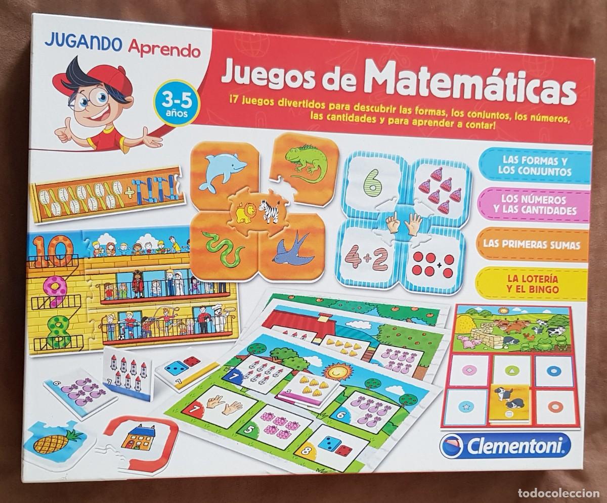 Juegos educativos: Juegos de matem&aacute;ticas (CLEMENTONI) - Foto 1
