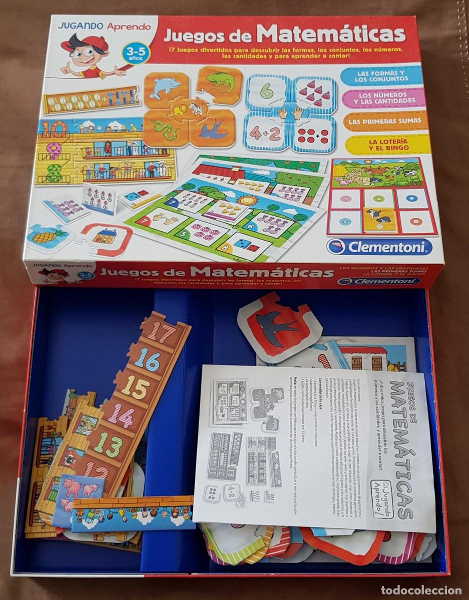 Juegos educativos: Juegos de matem&aacute;ticas (CLEMENTONI) - Foto 2