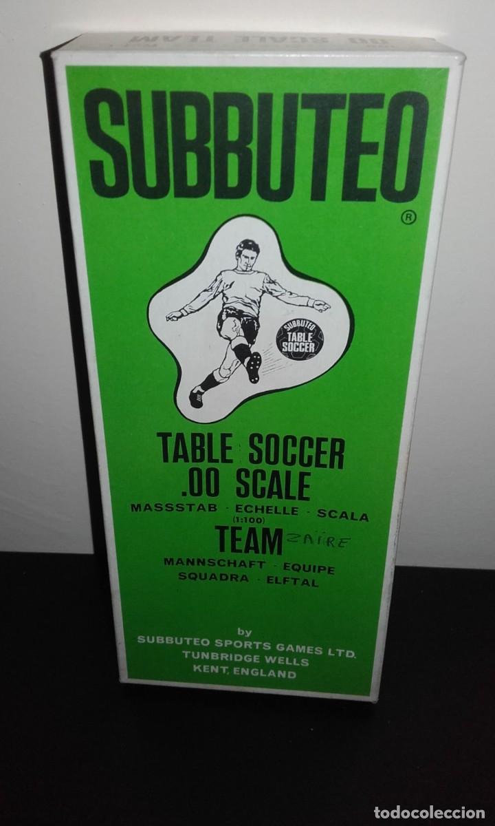 Juegos educativos: Subbuteo - Equipe / Team Zaire - Foto 2