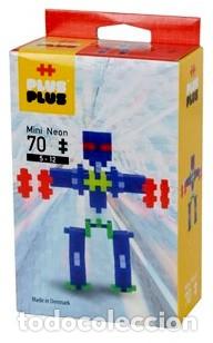 Juegos educativos: Plus-Plus Neon Robot 70 pcs, Ages 5+ - Foto 2