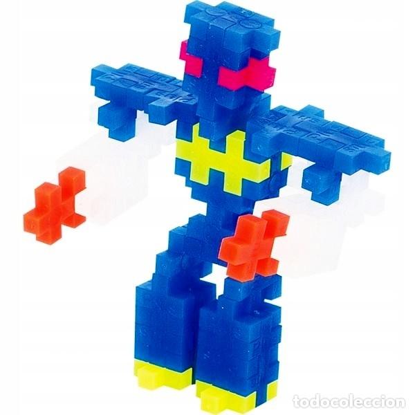 Juegos educativos: Plus-Plus Neon Robot 70 pcs, Ages 5+ - Foto 4