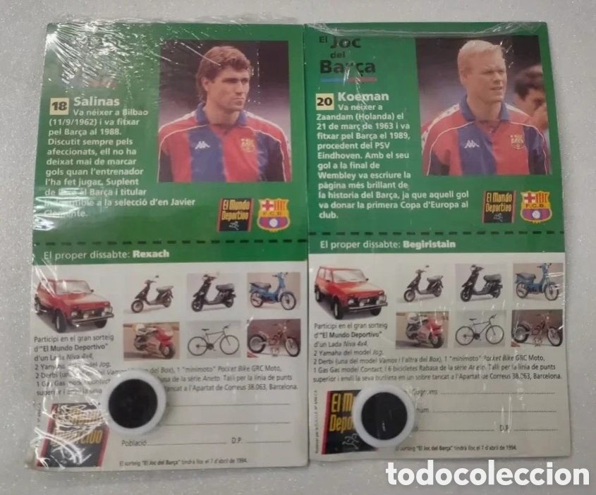 Juegos educativos: Juego del Bar&ccedil;a del a&ntilde;o 1994 - Foto 5