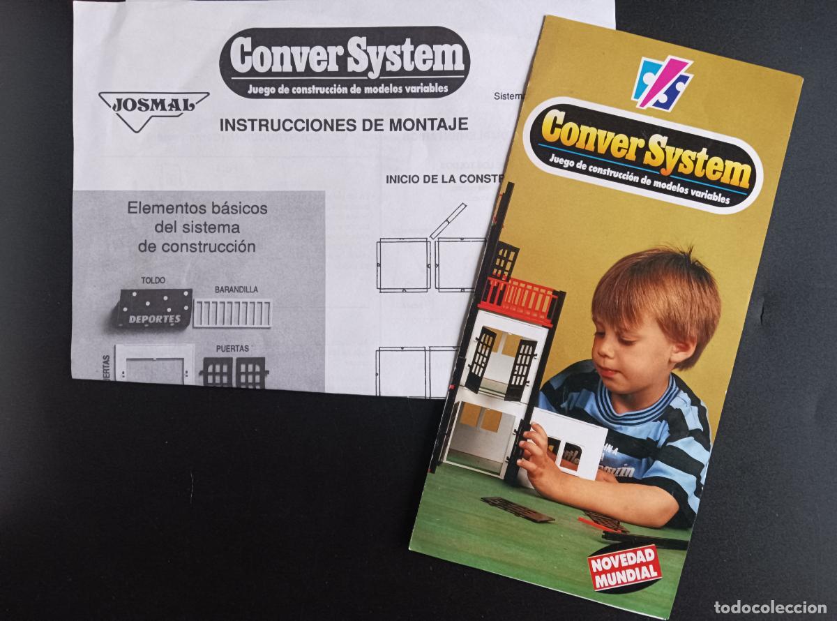 Juegos educativos: CONVER SYSTEM, JUEGO DE CONSTRUCCION DE MODELOS VARIABLES. JOSCAL. - Foto 3