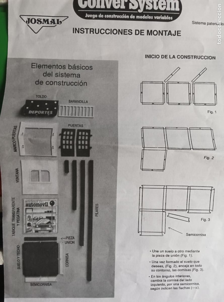 Juegos educativos: CONVER SYSTEM, JUEGO DE CONSTRUCCION DE MODELOS VARIABLES. JOSCAL. - Foto 4