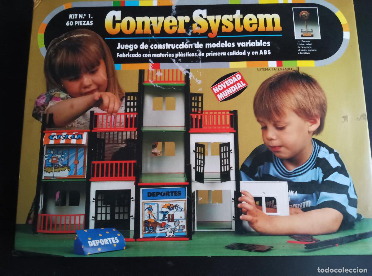 Juegos educativos: CONVER SYSTEM, JUEGO DE CONSTRUCCION DE MODELOS VARIABLES. JOSCAL. - Foto 6