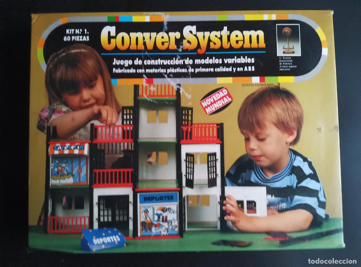 Juegos educativos: CONVER SYSTEM, JUEGO DE CONSTRUCCION DE MODELOS VARIABLES. JOSCAL. - Foto 1