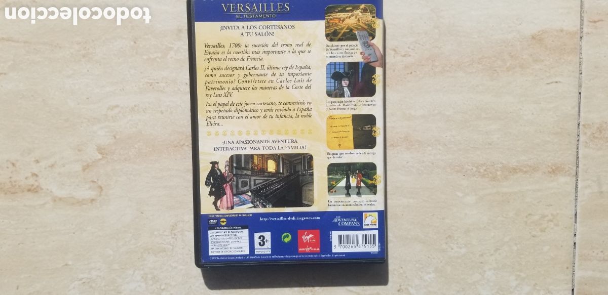 Juegos educativos: VERSAILLES juego DVD - Foto 3
