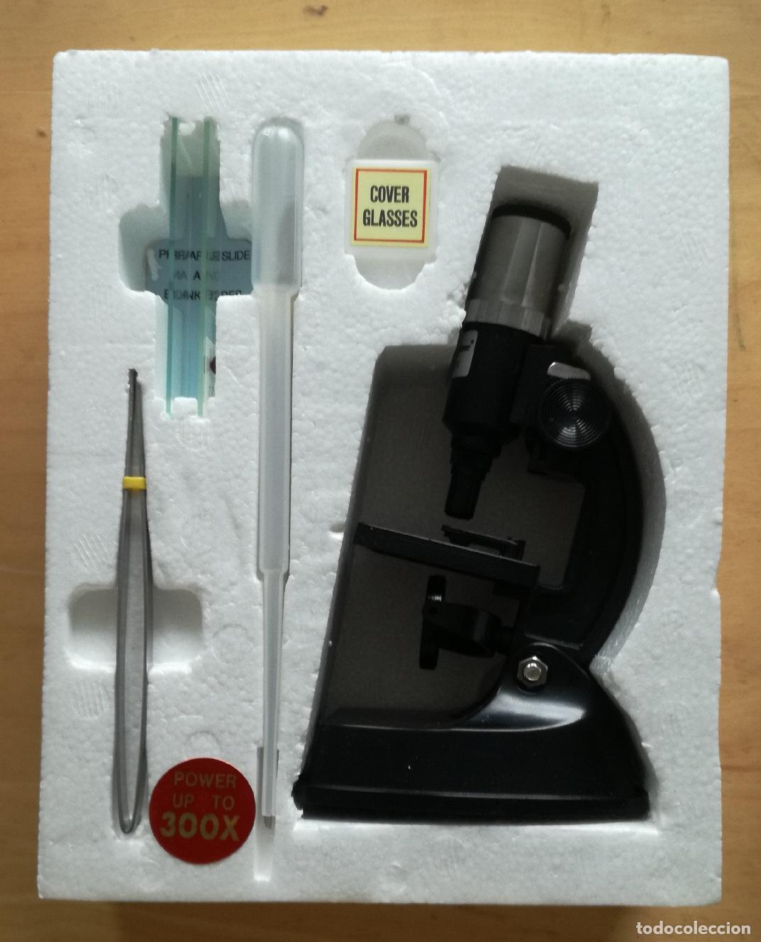 Juegos educativos: Microscopio de juguete marca Hunter, 300X - Foto 2