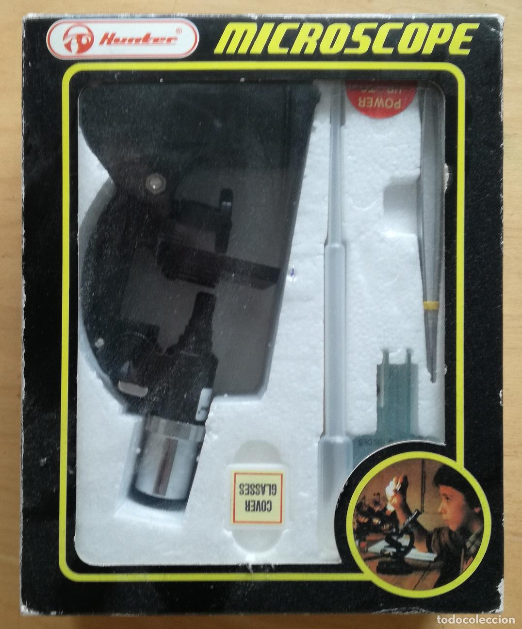 Juegos educativos: Microscopio de juguete marca Hunter, 300X - Foto 1