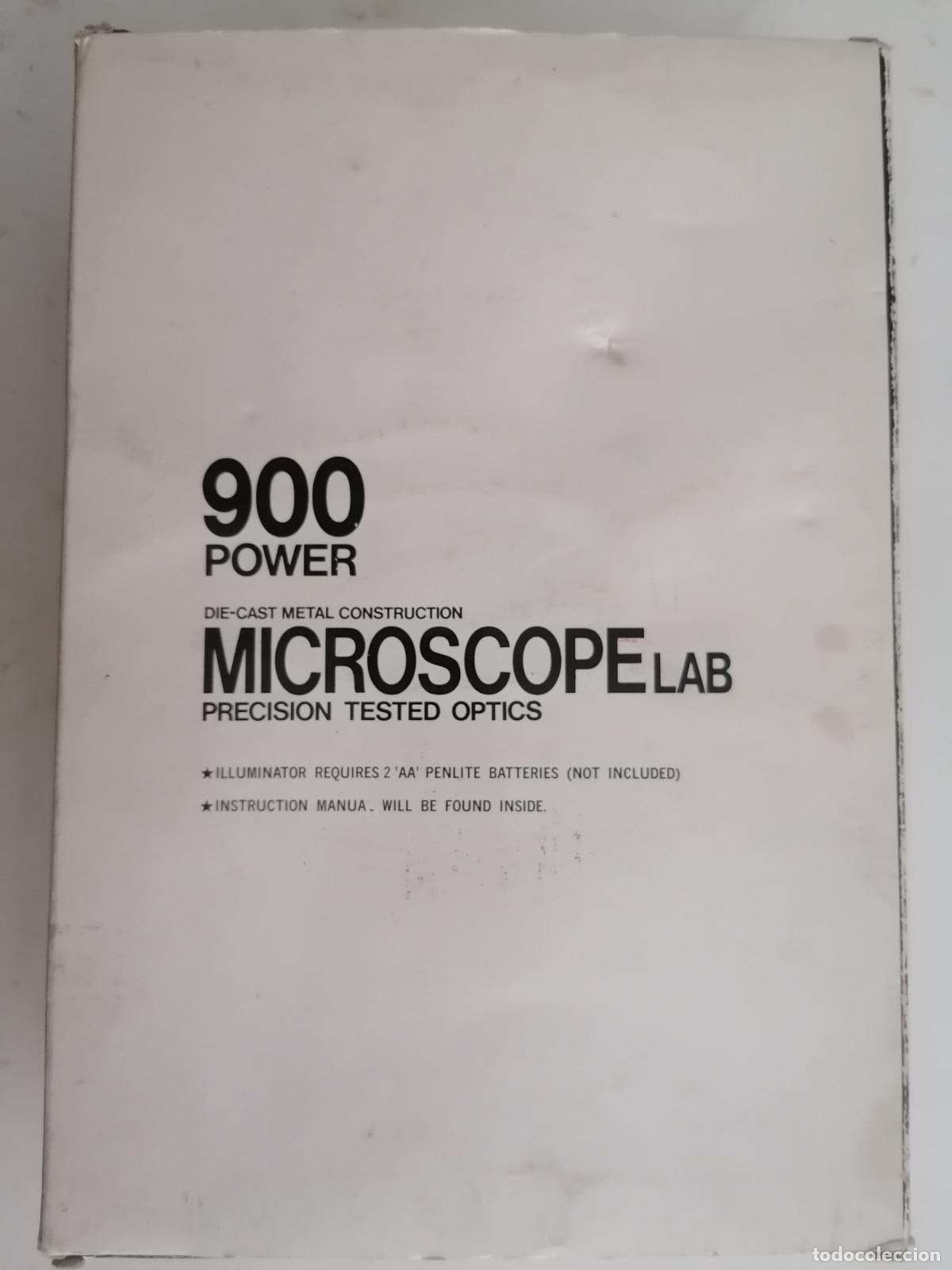 Juegos educativos: MICROSCOPE LAB 900 POWER, MADE IN JAPAN - Foto 10