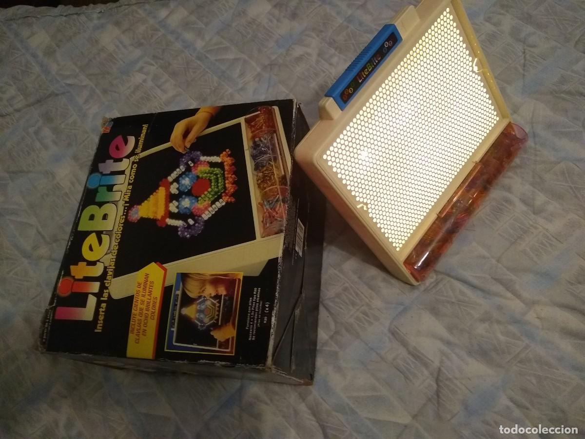 Juegos educativos: Juego Lite Brite de MB .A&ntilde;o 1987 - Foto 2