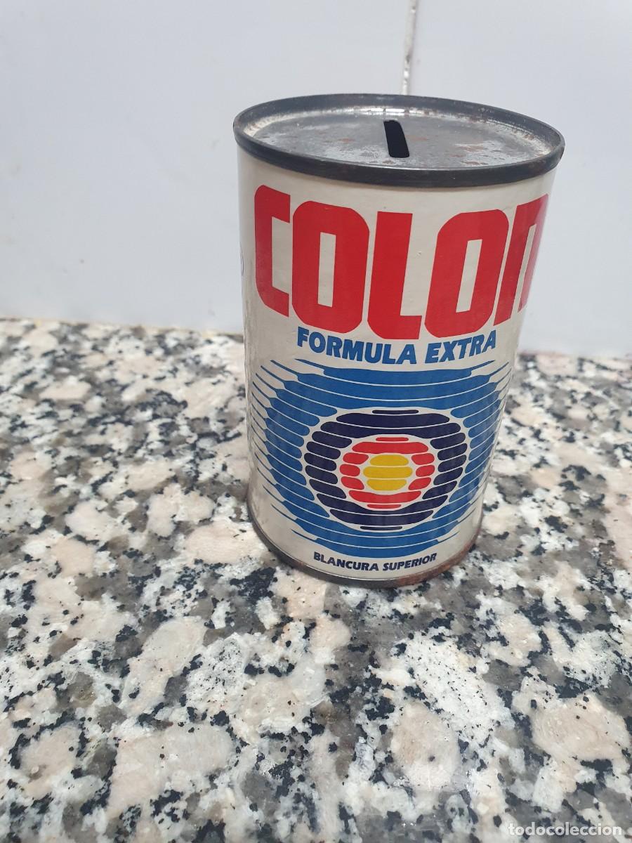 Juegos educativos: ANTIGUA HUCHA DETERGENTE COLON. - Foto 3
