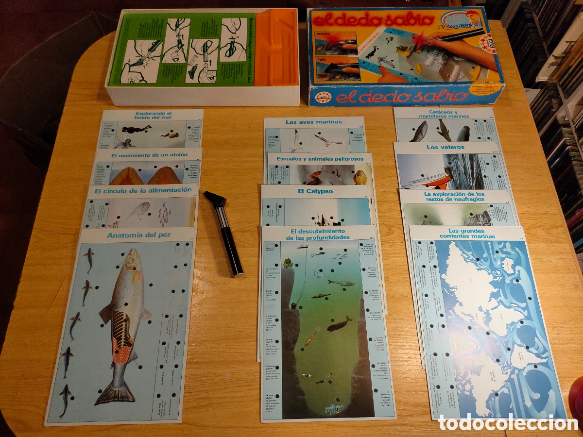 Juegos educativos: El dedo sabio Cousteau Educa - Foto 1