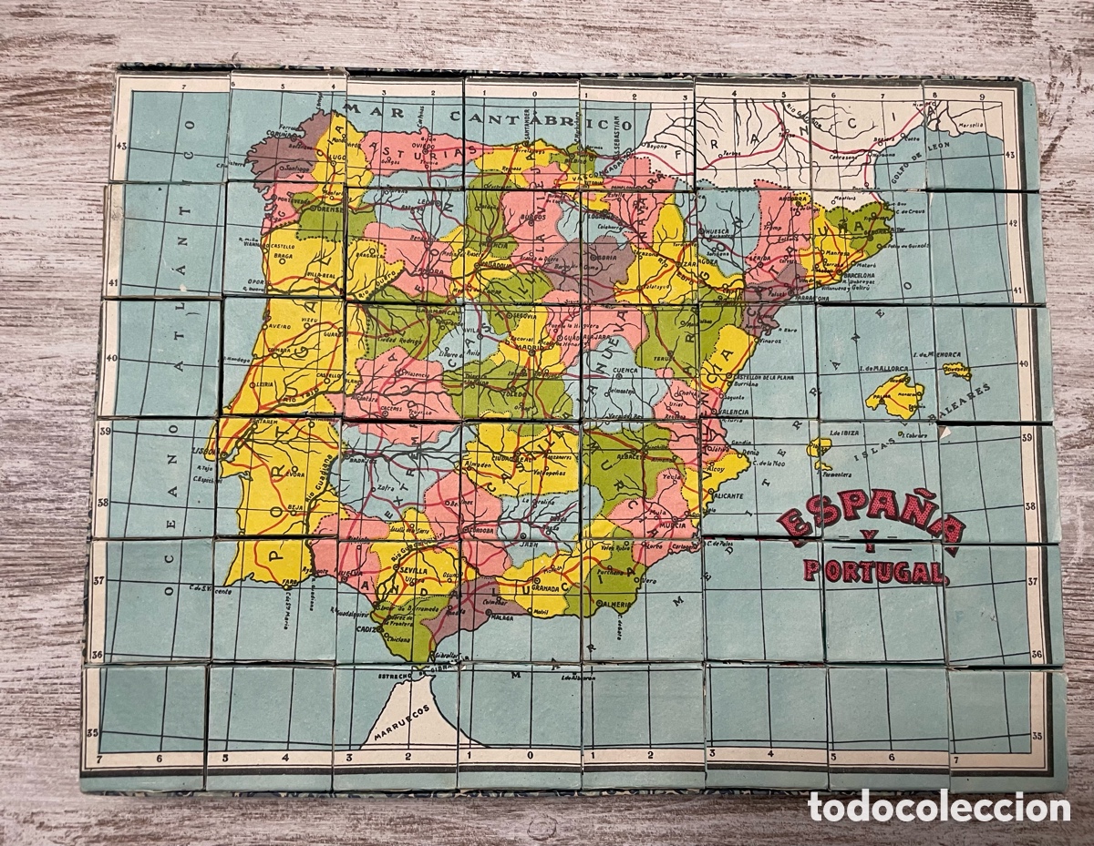 Juegos educativos: JUEGO PUZZLE MAPA CUBOS - Foto 3