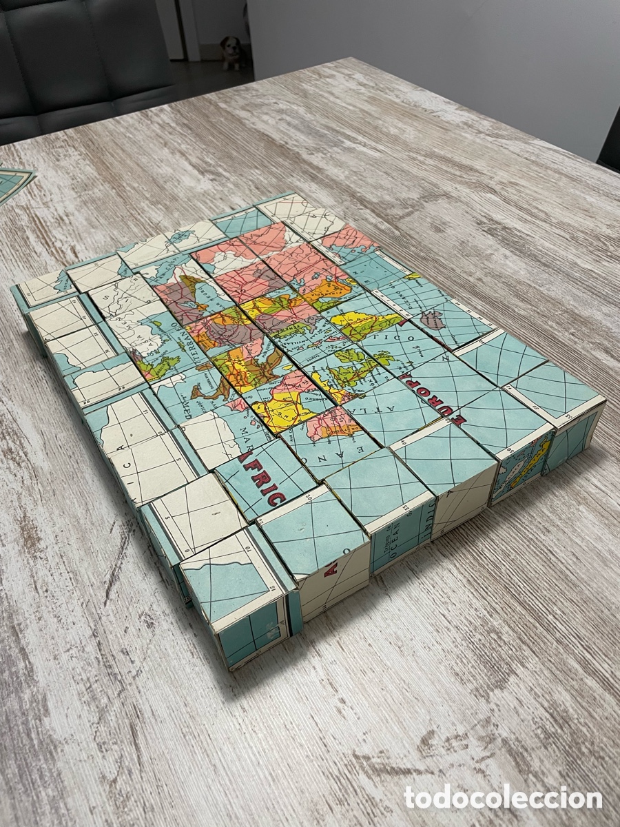 Juegos educativos: JUEGO PUZZLE MAPA CUBOS - Foto 5