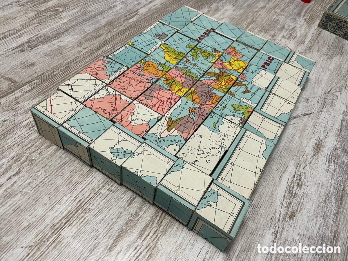 Juegos educativos: JUEGO PUZZLE MAPA CUBOS - Foto 6