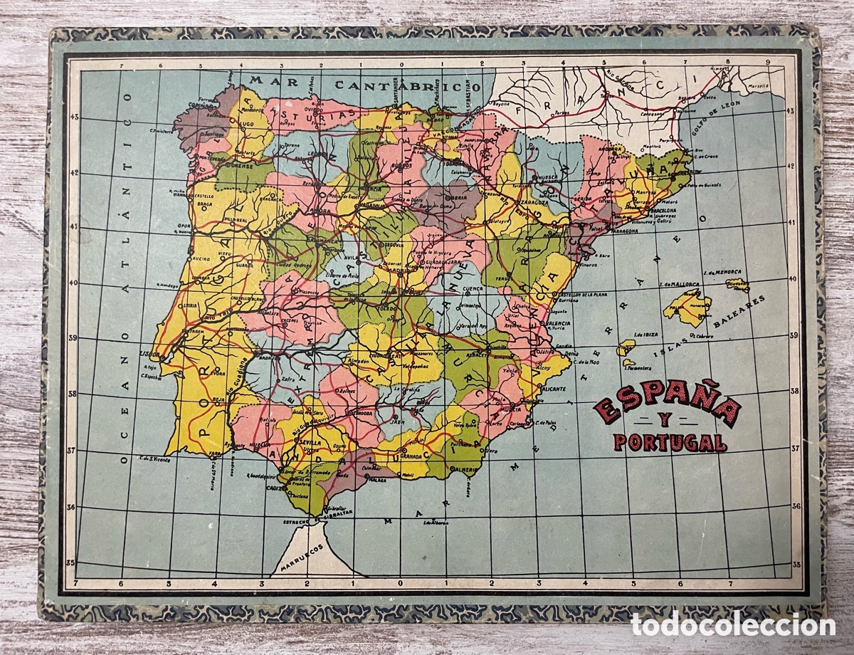 Juegos educativos: JUEGO PUZZLE MAPA CUBOS - Foto 1