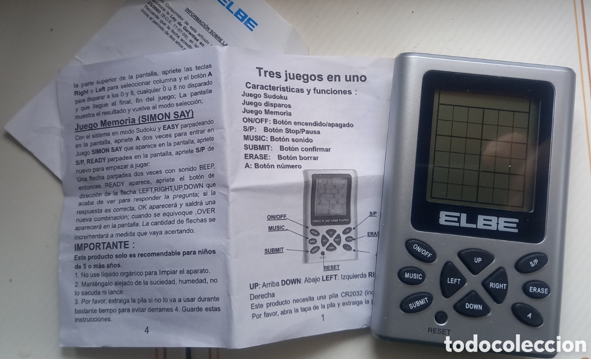 Juegos educativos: JUEGO ELECTR&Oacute;NICO VINTAGE, ELBE - Foto 2