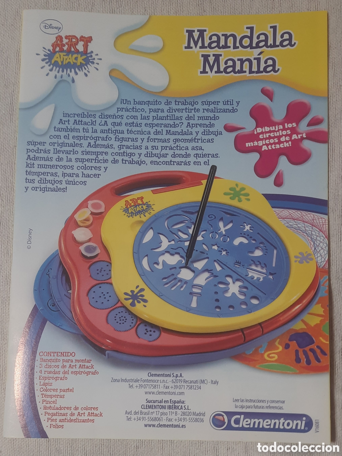 Juegos educativos: Mandala Man&iacute;a de Art attack de Disney - Foto 5