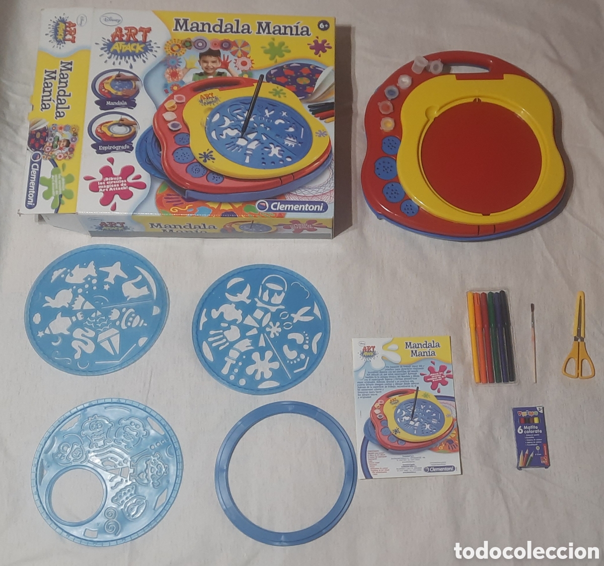 Juegos educativos: Mandala Man&iacute;a de Art attack de Disney - Foto 1
