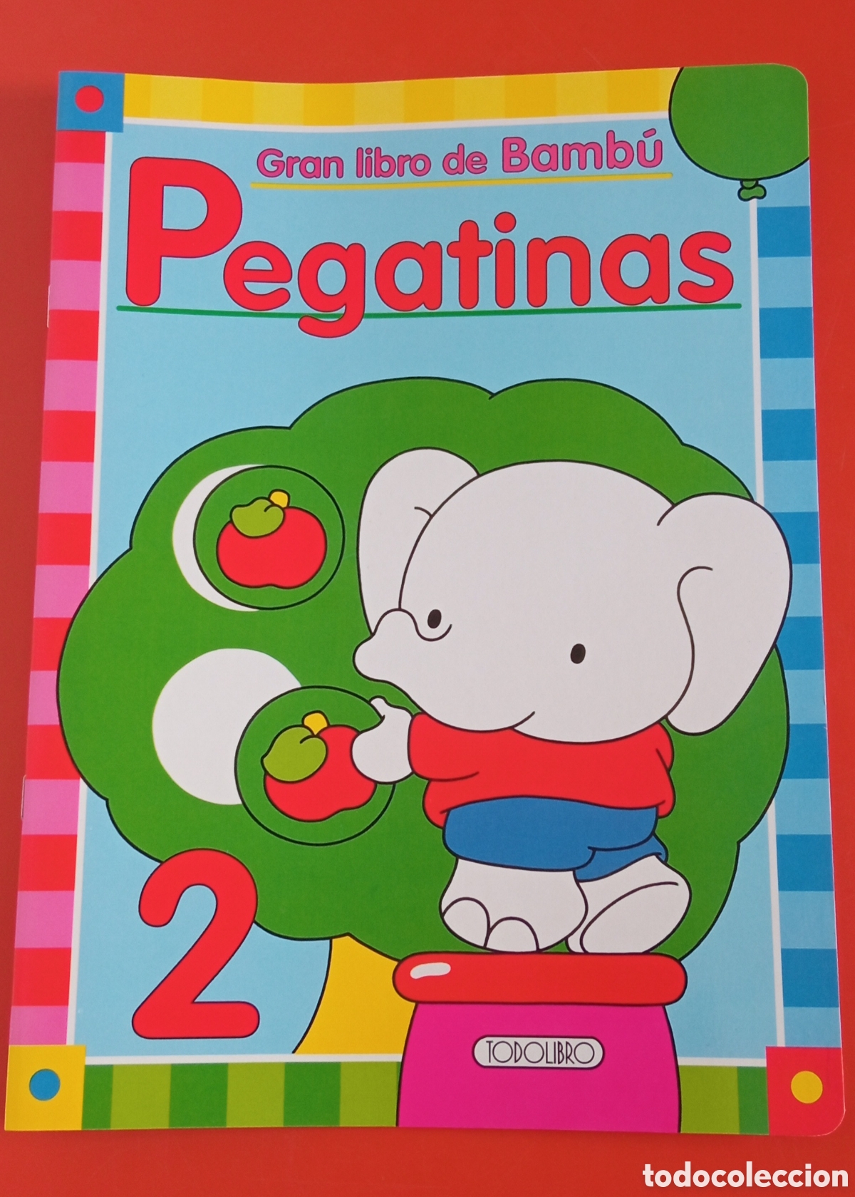 Juegos educativos: GRAN LIBRO DE BAMB&Uacute; PEGATINAS.TODOLIBRO 90S.NUEVO. - Foto 1