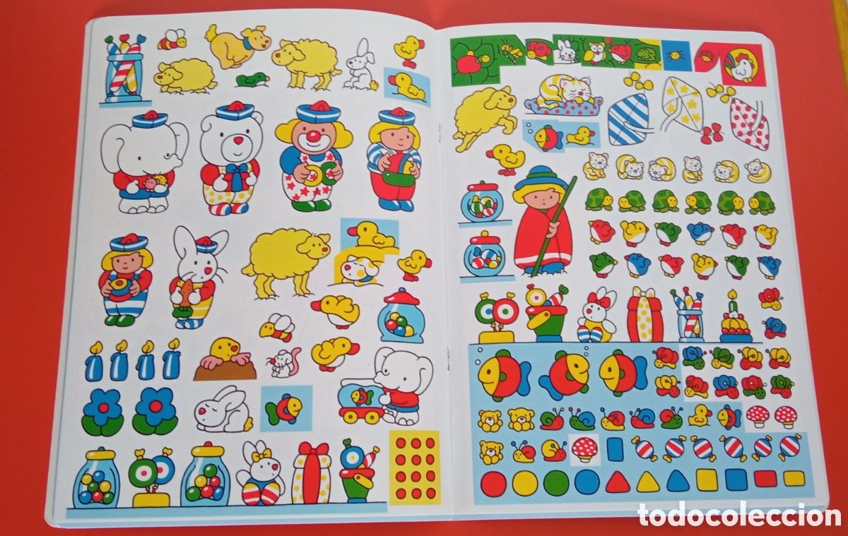 Juegos educativos: GRAN LIBRO DE BAMB&Uacute; PEGATINAS.TODOLIBRO 90S.NUEVO. - Foto 2