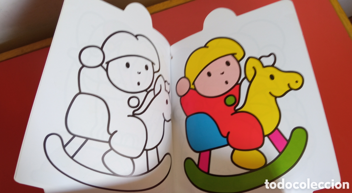 Juegos educativos: LIBRO DE BAMB&Uacute; COLOREAR L&Aacute;PICES.TODOLIBRO 90S.NUEVO. - Foto 2
